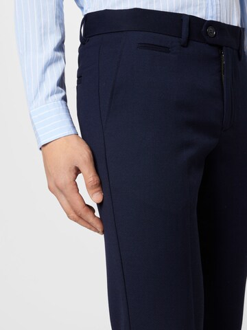 Lindbergh Regular Chino Pants in Blue