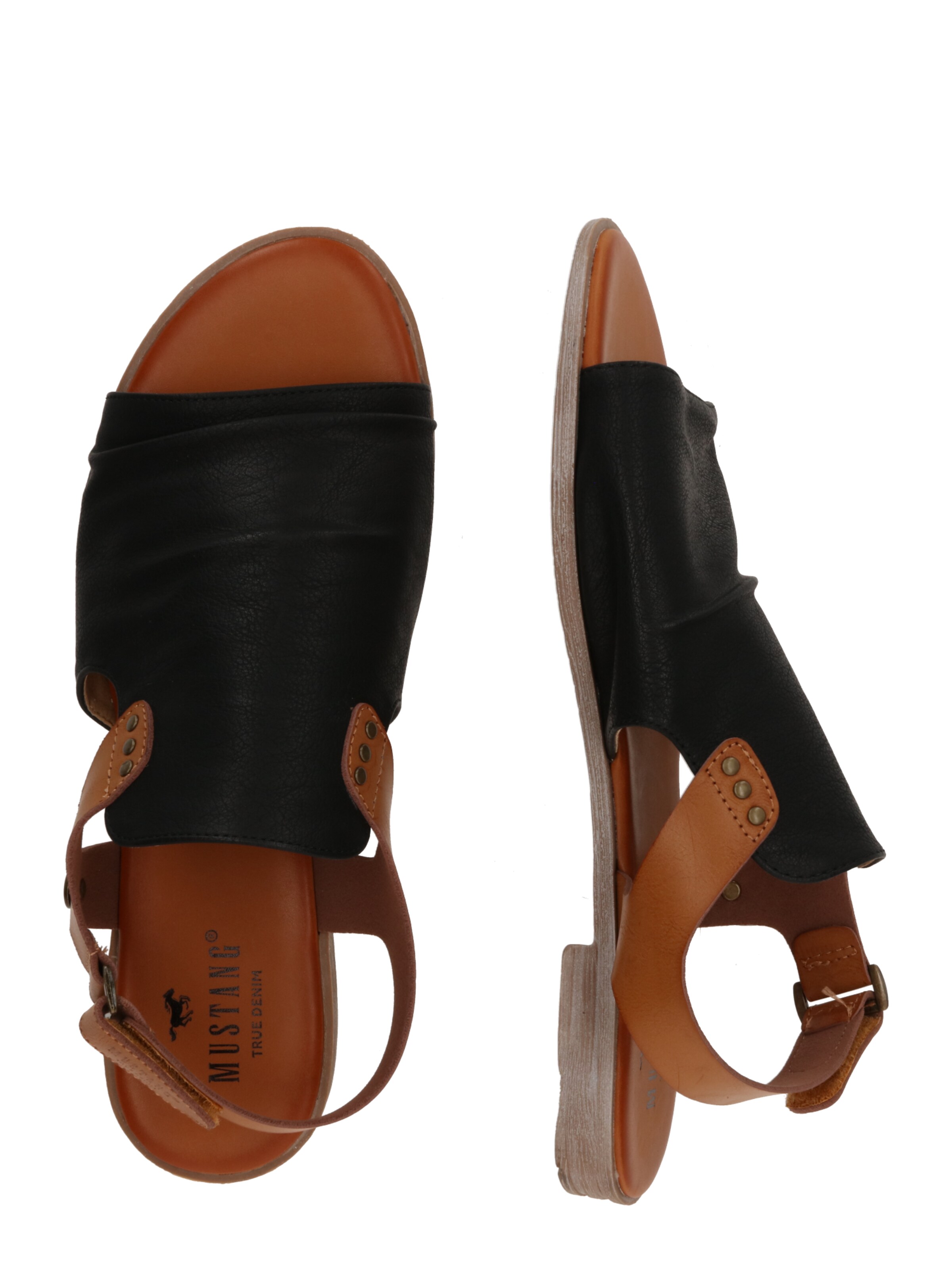 MUSTANG Sandals in Black