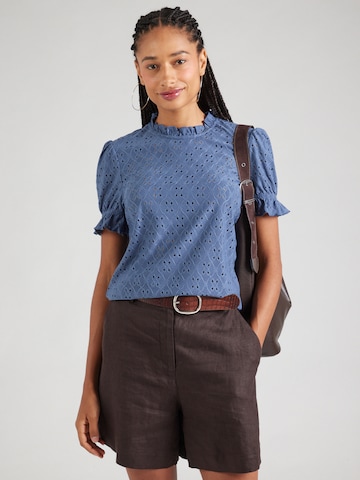 VILA Blouse 'VIKAWA' in Blue: front