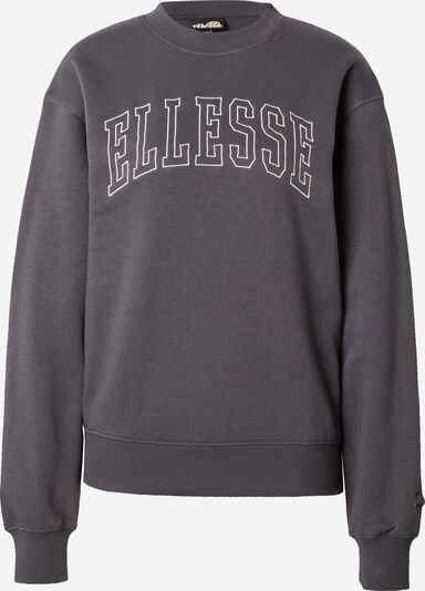 ELLESSE Sweatshirt 'Eoardo' in dunkelgrau / weiß, Produktansicht