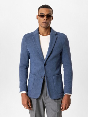 Antioch Slim fit Suknjič 'Berhtram' | modra barva: sprednja stran