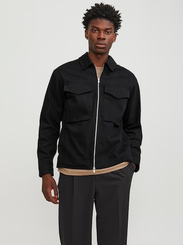 JACK & JONES Jacke 'Diego' in Schwarz: Vorderseite
