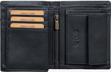 Benthill Wallet in Black: front