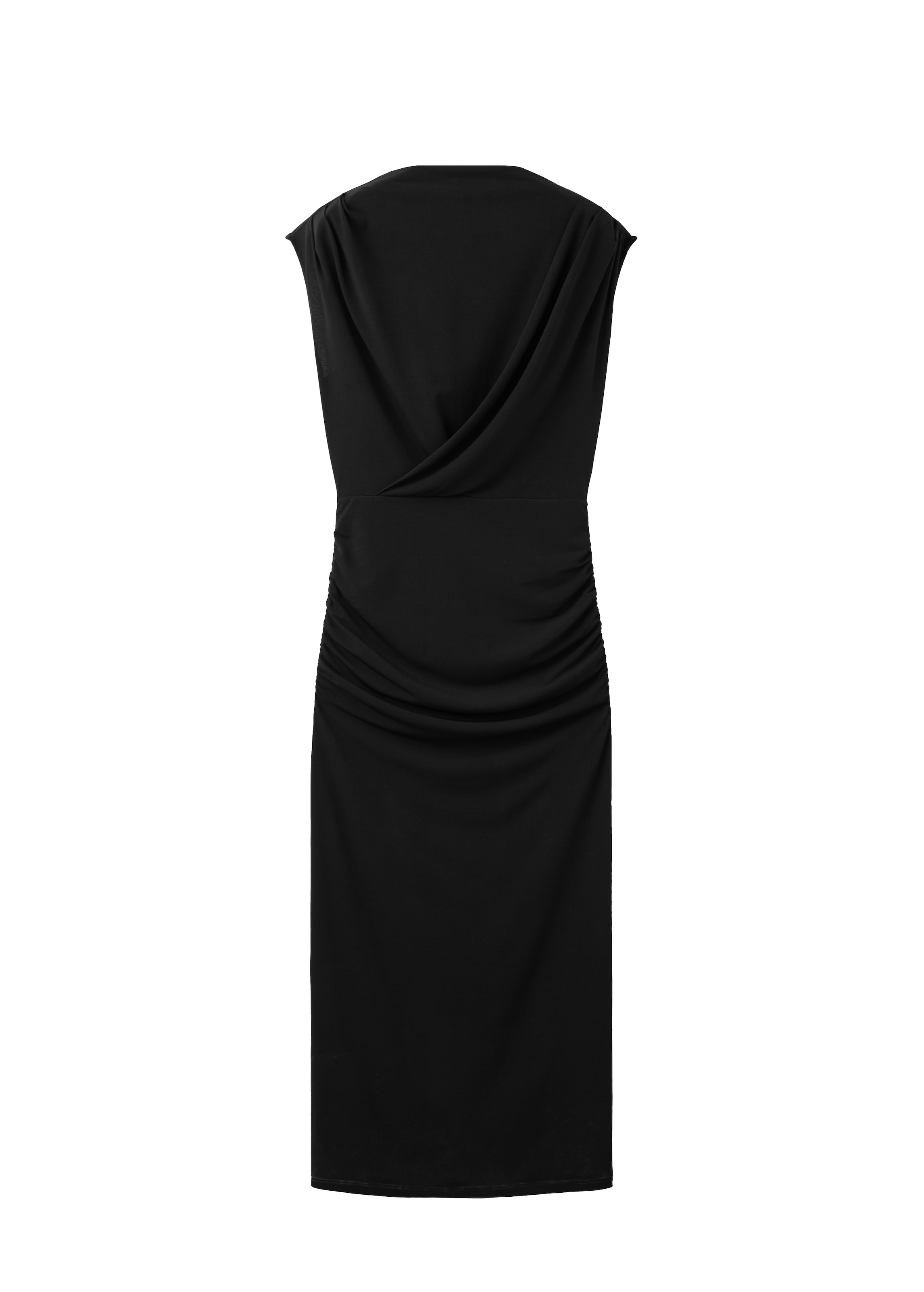 MANGO Kleid 'LLUC' in Schwarz: Vorderseite