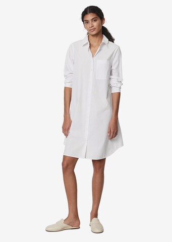 Robe-chemise Marc O'Polo en blanc