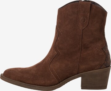 TAMARIS Ankle Boots in Brown