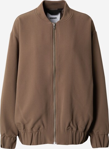 minimum Between-Season Jacket 'Carins' in Brown: front