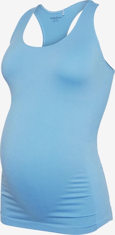 MAMALICIOUS Top 'HEAL' in Blauw: voorkant