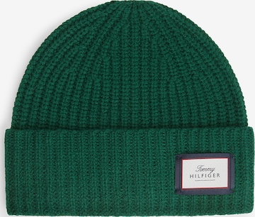TOMMY HILFIGER Beanie in Grün: Vorderseite