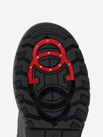 BOGNER Schnürstiefel in Schwarz