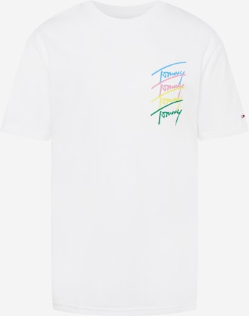 Tommy Jeans Shirt in White: front