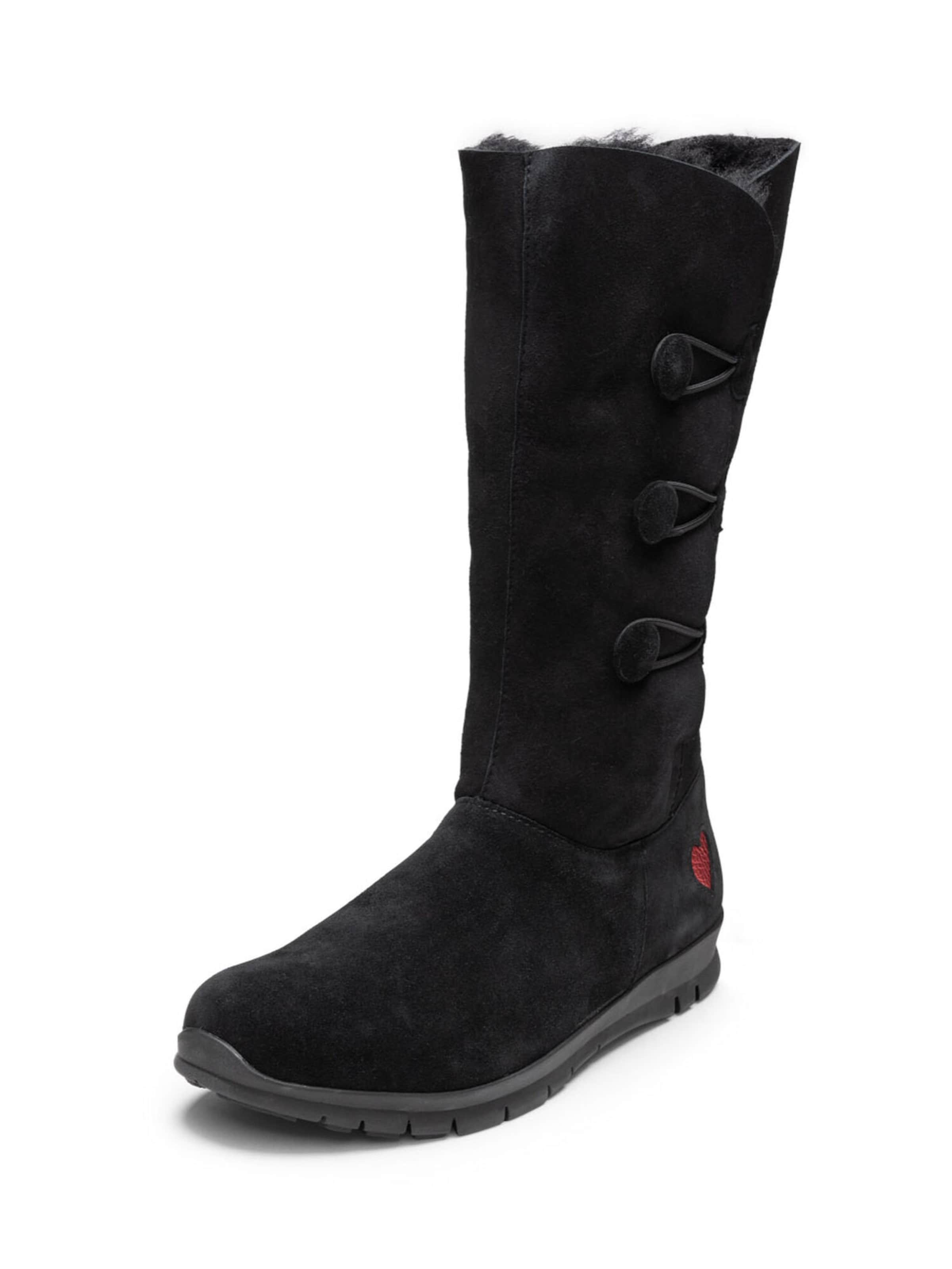 Stivale di VITAFORM in nero: frontale