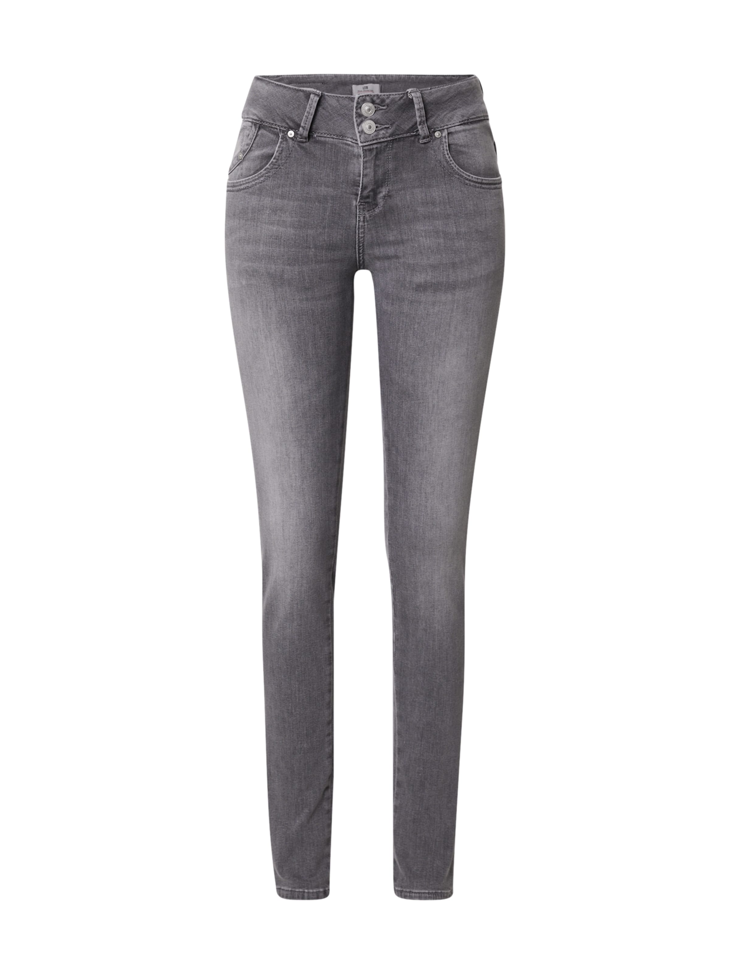 Frauen Große Größen LTB Jeans 'MOLLY' in Hellgrau - XJ23957