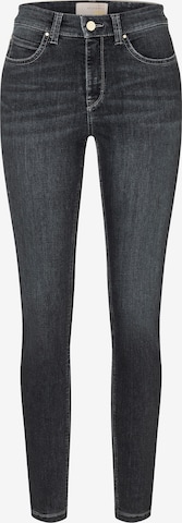 MAC Skinny Jeans in Schwarz: predná strana