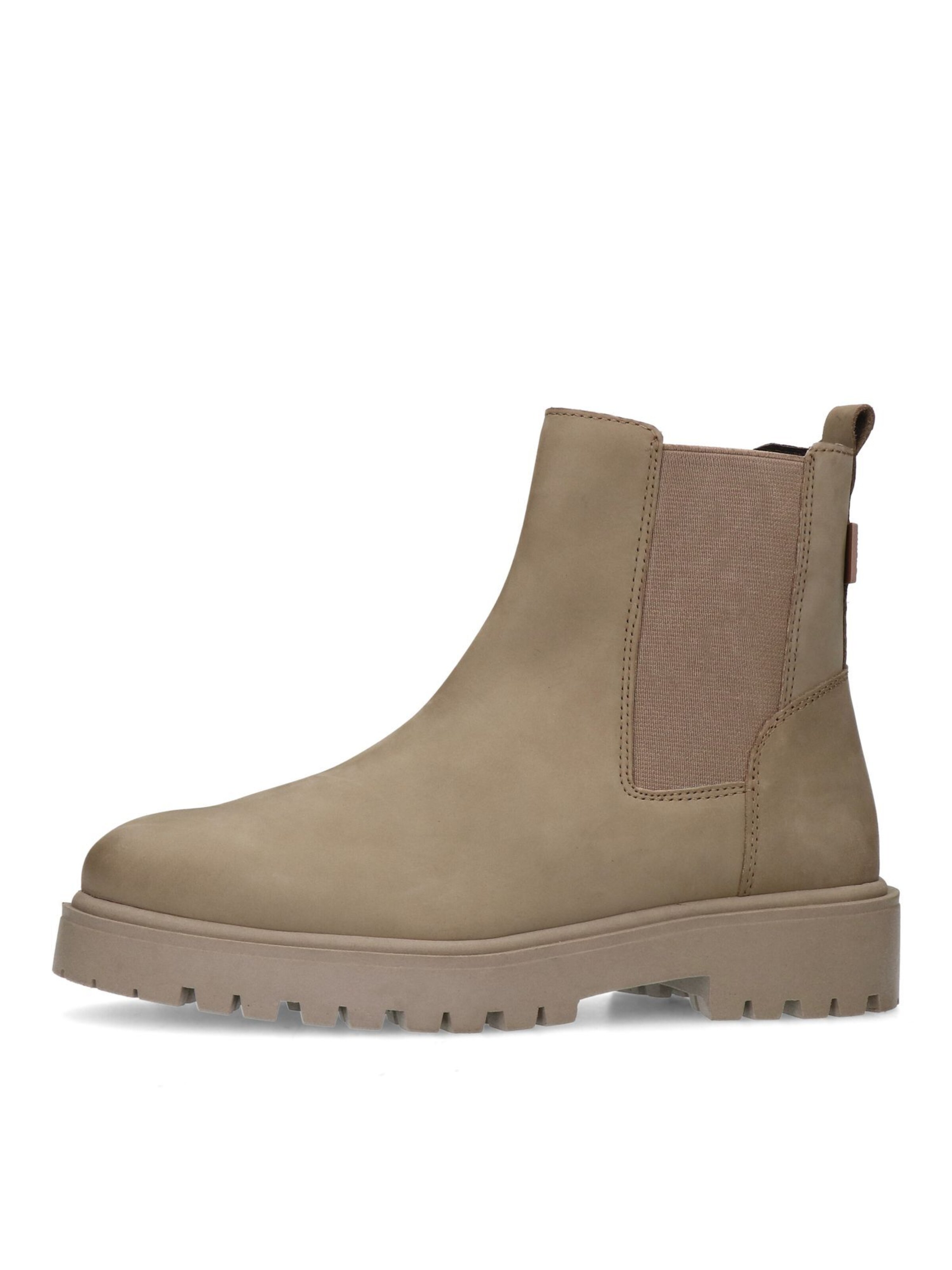 MANFIELD Chelsea Boots in Braun: Vorderseite