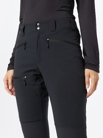 Haglöfs - regular Pantalón de montaña en negro