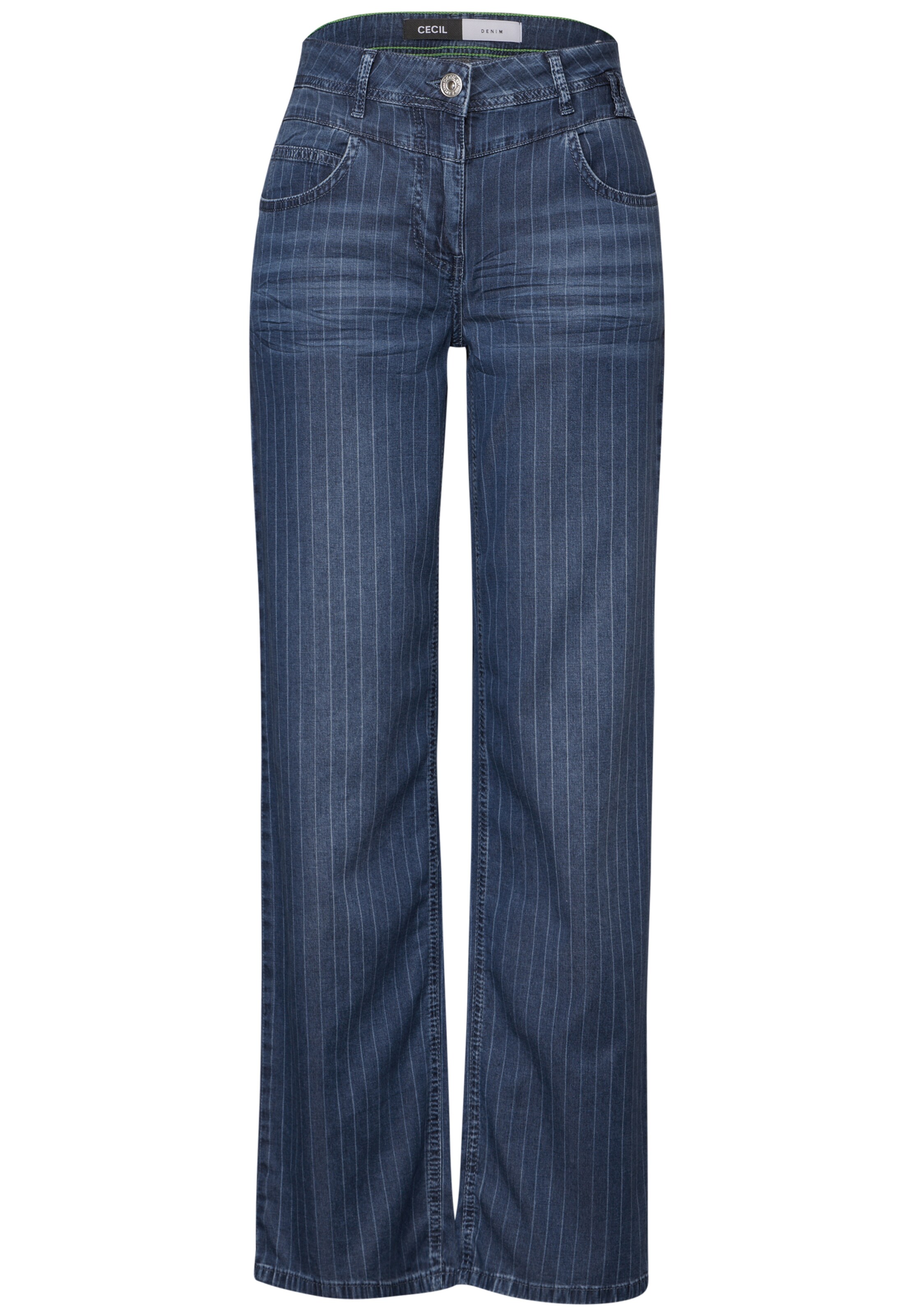 CECIL Wide leg Jeans 'Weite' in Blue: front