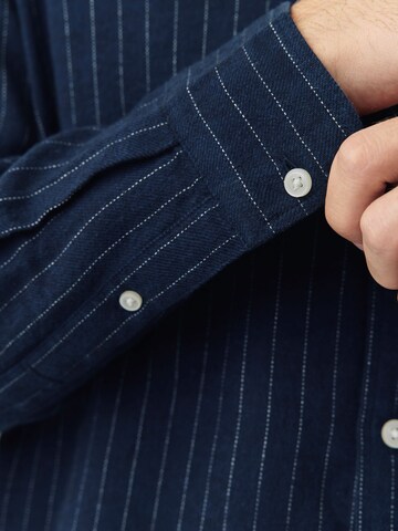 Next Rovný strih Košeľa - Modrá