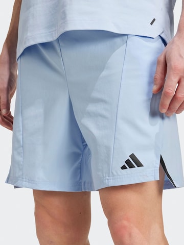 mėlyna ADIDAS PERFORMANCE Sportinės kelnės 'Designed for Training'
