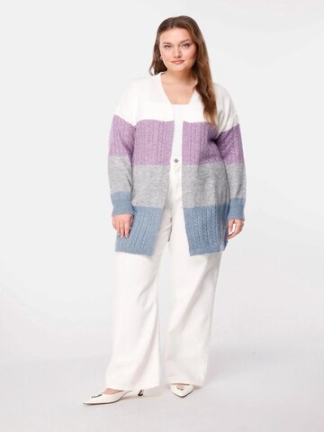 Shape Of You Knit cardigan in Mixed colours: front