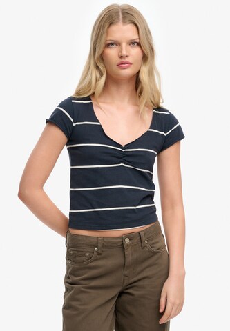 Superdry & Co Shirt in Blue: front