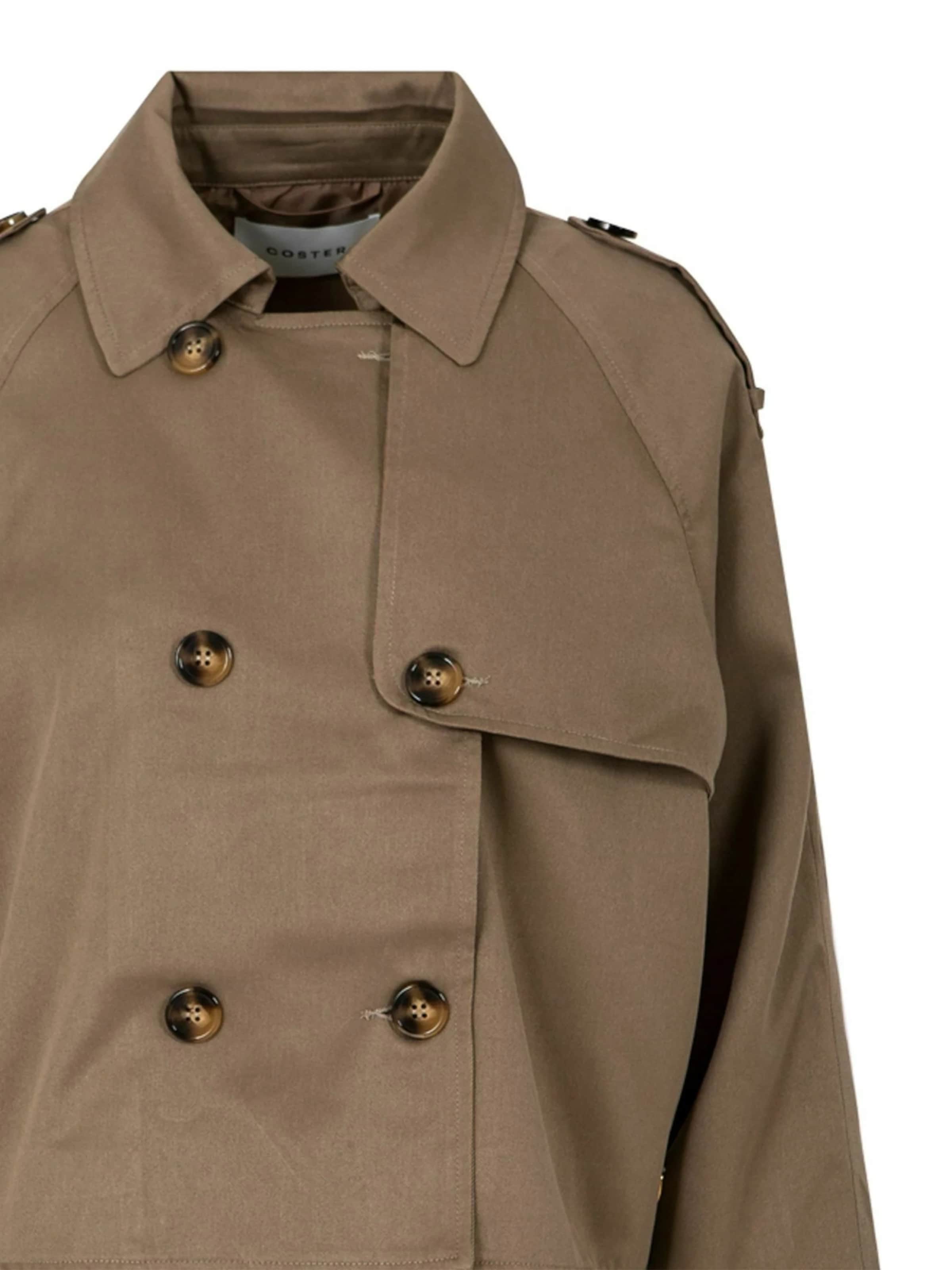 Coster Copenhagen Välikausitakki ' Short ' värissä vihreä