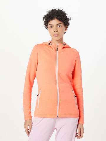 oranžinė CMP Sportinis džemperis: priekis