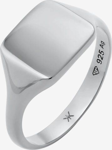 KUZZOI Ring in Zilver: voorkant