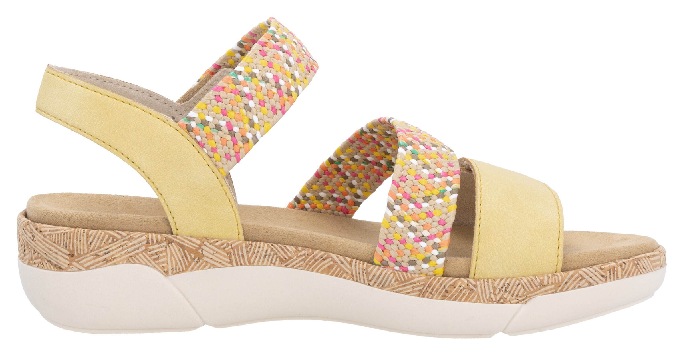 Sandales REMONTE en jaune