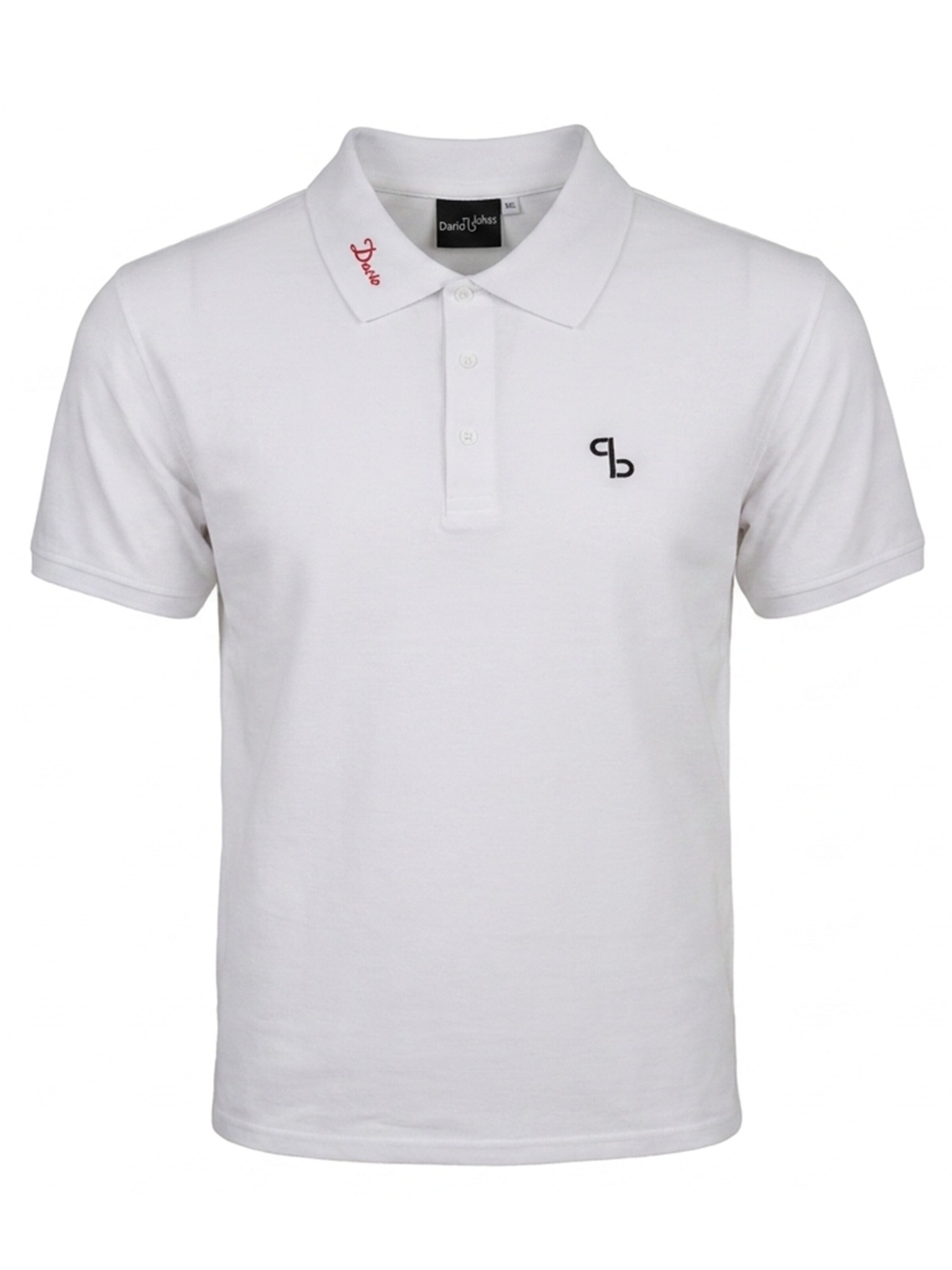 DarioJuhas Shirt‌‌‌‌‌‌‌ in Weiß: Vorderseite