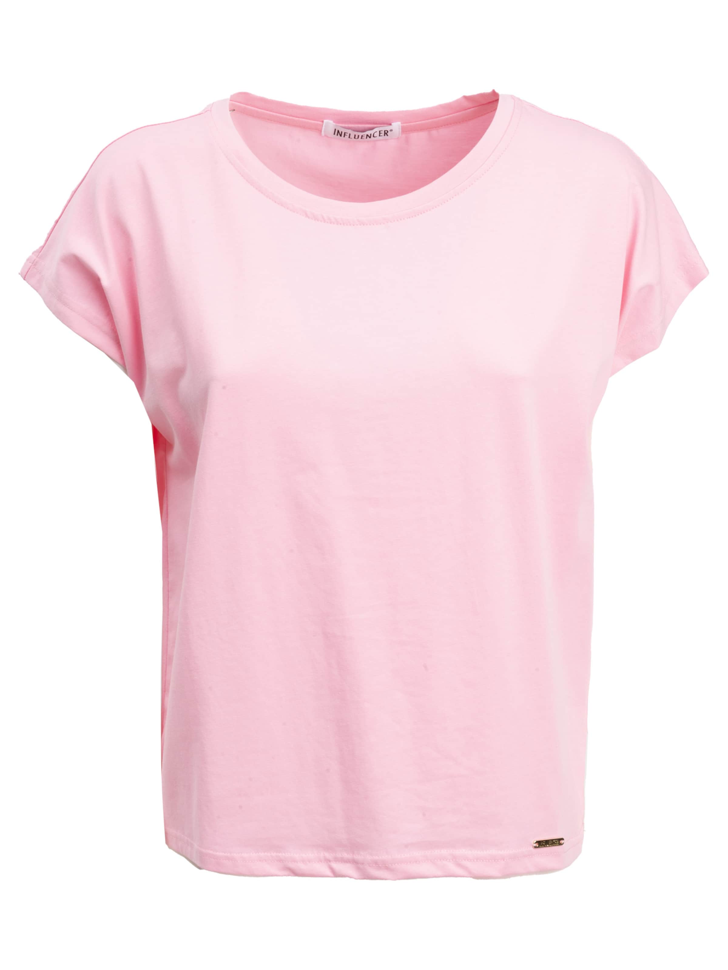 Influencer - Camiseta en rosa: frente