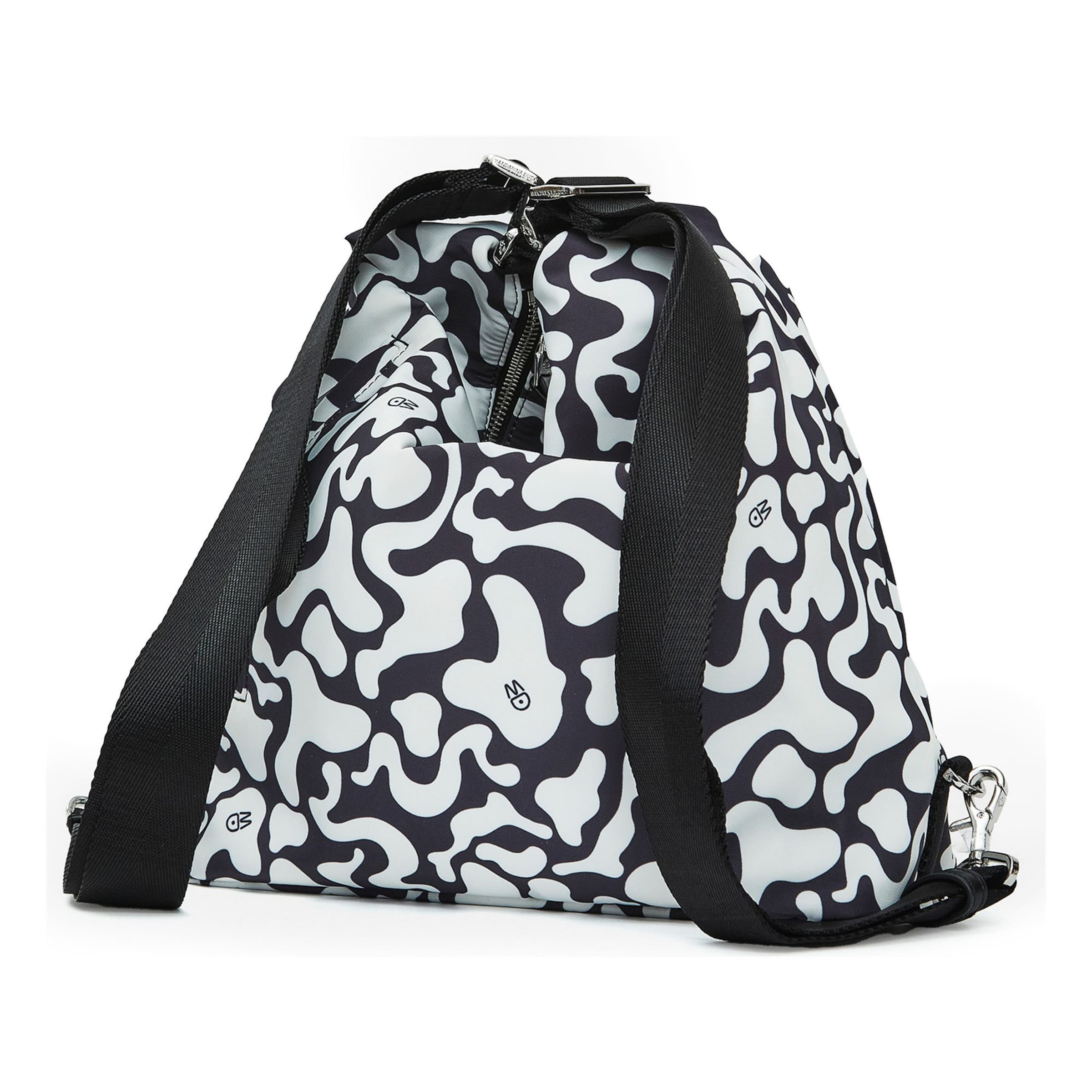 MANDARINA DUCK Schoudertas 'Hunter Moire' in Zwart