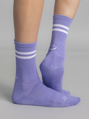 Dirts Socken 'Happy Heel Socks'‌‌‌‌‌‌‌ in Lila