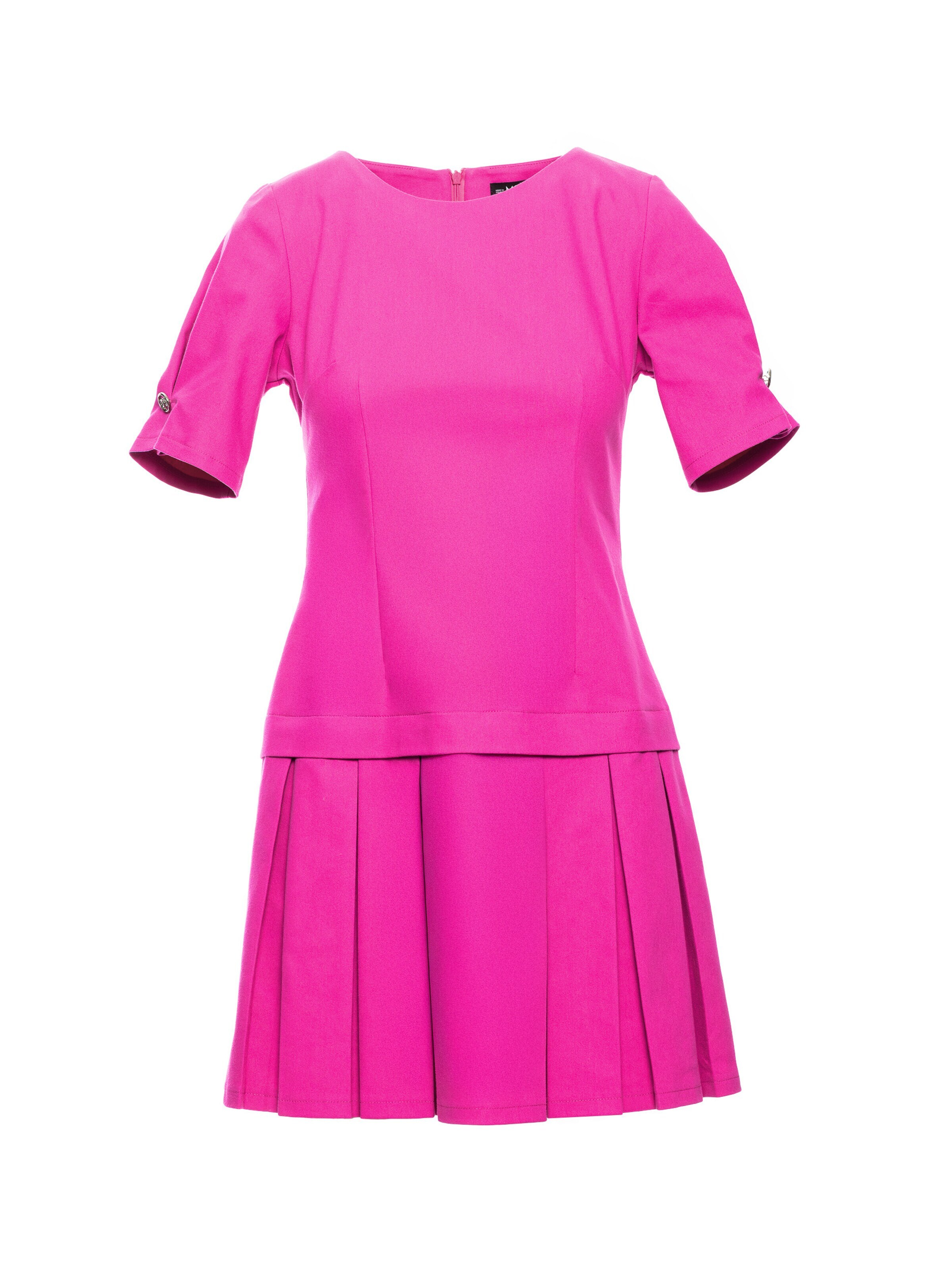 Rochie de la made of emotion pe roz: față