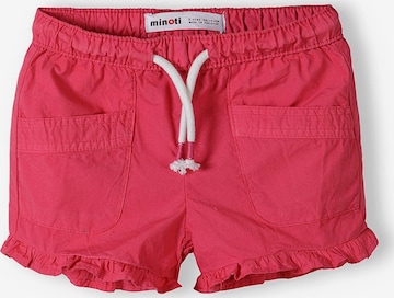 MINOTI Regular Pants in Pink: front