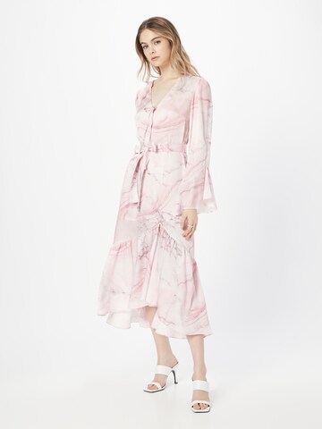 GUESS Платье 'MADDALENA' в Ярко-розовый: спереди
