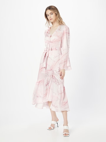 GUESS Obleka 'MADDALENA' | roza barva: sprednja stran