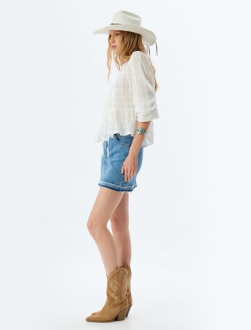 Koton Rok in Blauw