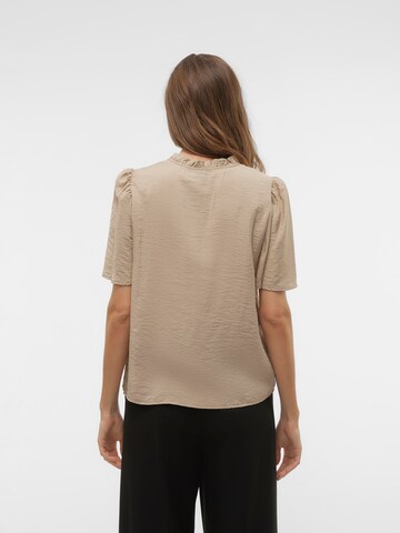 VERO MODA Blouse 'VMJosie' in Beige