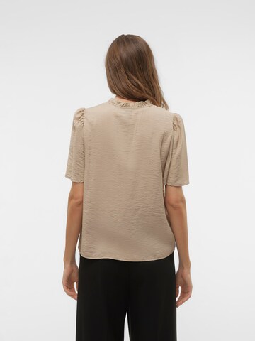 VERO MODA Bluse 'JOSIE' in Beige