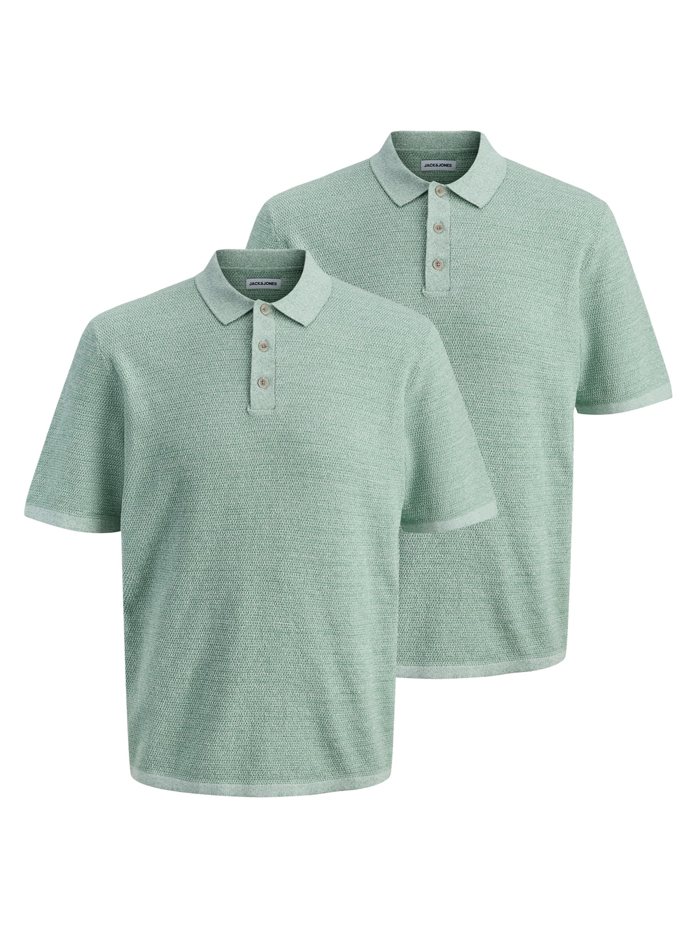 JACK & JONES Shirt 'George' in S/Regular in de kleur Groen, Productweergave