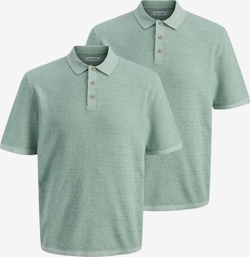 JACK & JONES Shirt 'George' in Groen: voorkant