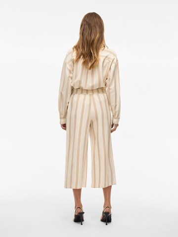 Wide leg Pantaloni di VILA in beige
