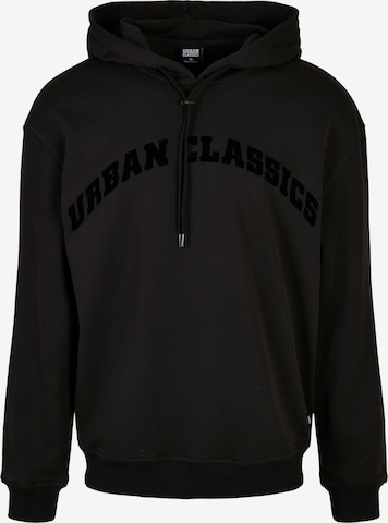 Urban Classics Sweatshirt 'Gate' in Zwart: voorkant