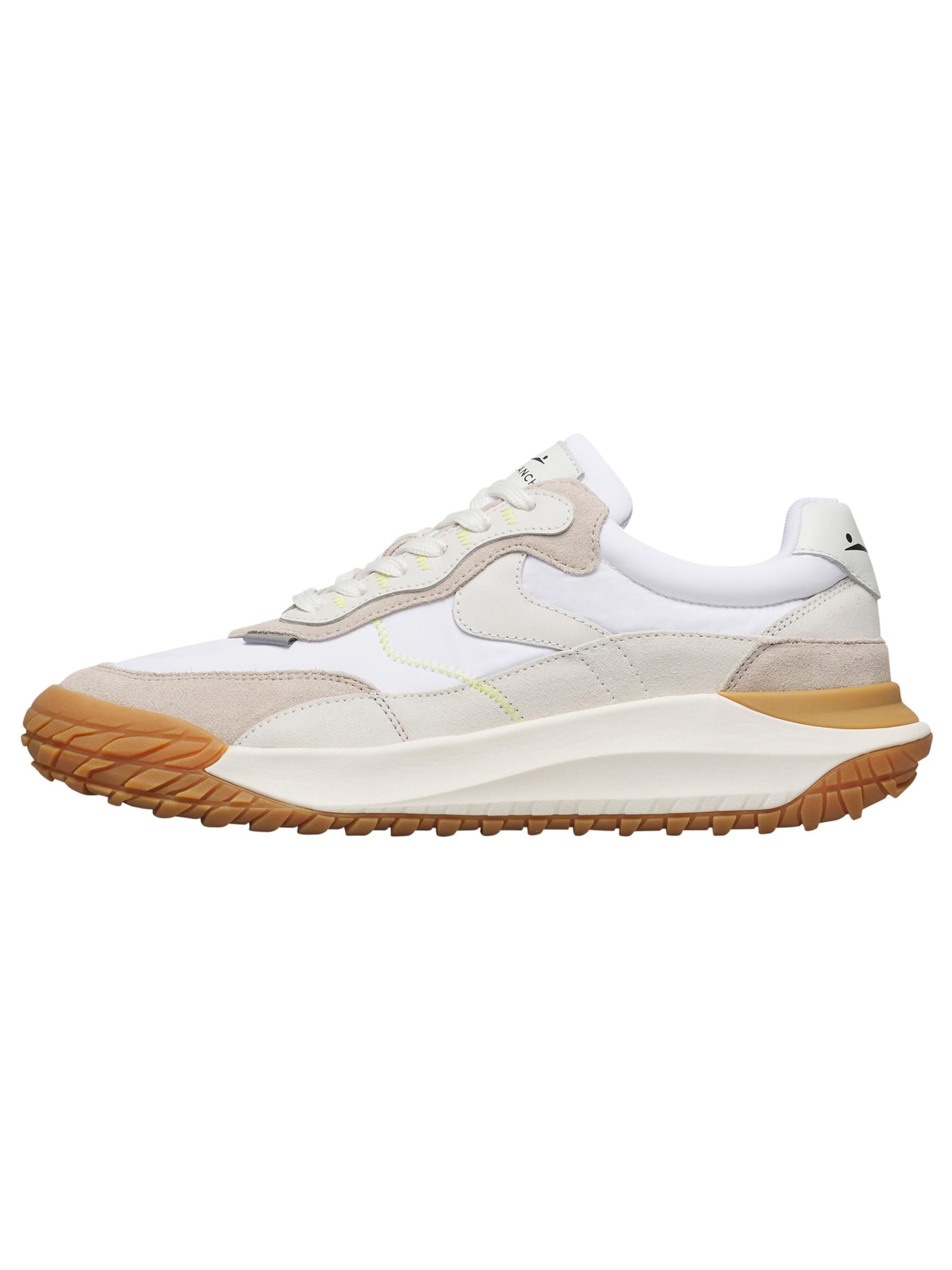 Voile blanche Platform trainers 'CLUB ACT.' in White: front