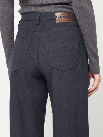 Gang Regular Hose '94SILVIA CROPPED' in Blau