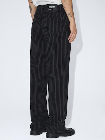 Dr. Denim Loosefit Jeans 'Omar Relaxed Pleated' in Zwart
