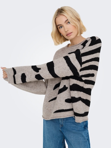 ONLY Sweater 'ONLJADE' in Grey