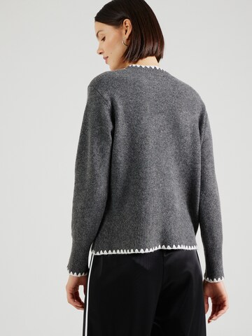 VILA Pullover 'HEFNA' in Grau