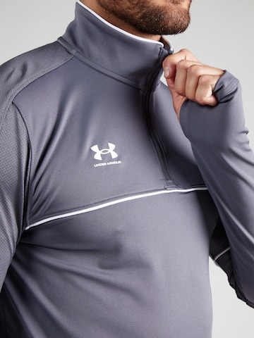UNDER ARMOUR Функциональная футболка 'Challenger' в Серый